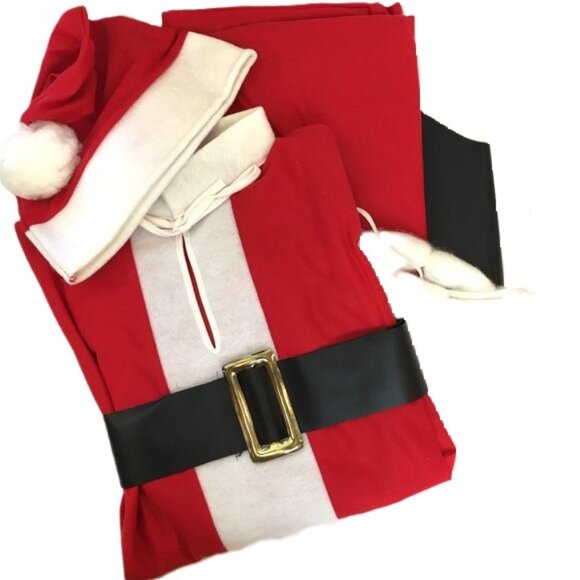 Halco Santa Claus Complete Outfit w/ beard  #4091 NWOT - Picture 1 of 9